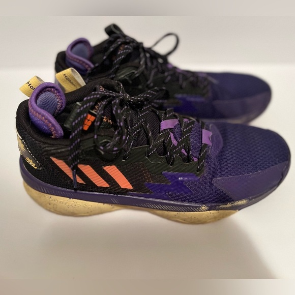 Adidas Dame 8 Honoring Black Excellence Purple & Black Rare - Picture 5 of 16